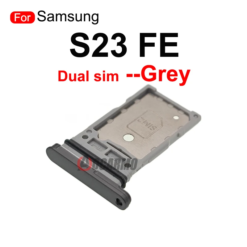 ※ジャンク品 Galaxy S23 FE 海外版 SIMフリー 部品取り Sim Tray Dual SIM Card Slot Holder Replacement Parts For Samsung