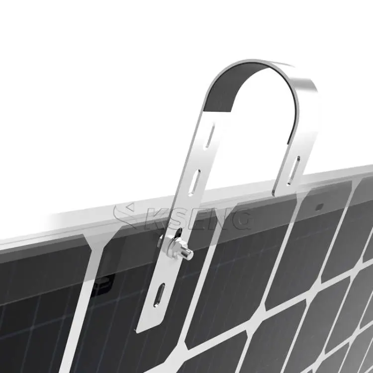China Supplier  Solar Hook Balcony Solar Mounting Accessories Balcony Hook Panel Support for Solar Pv