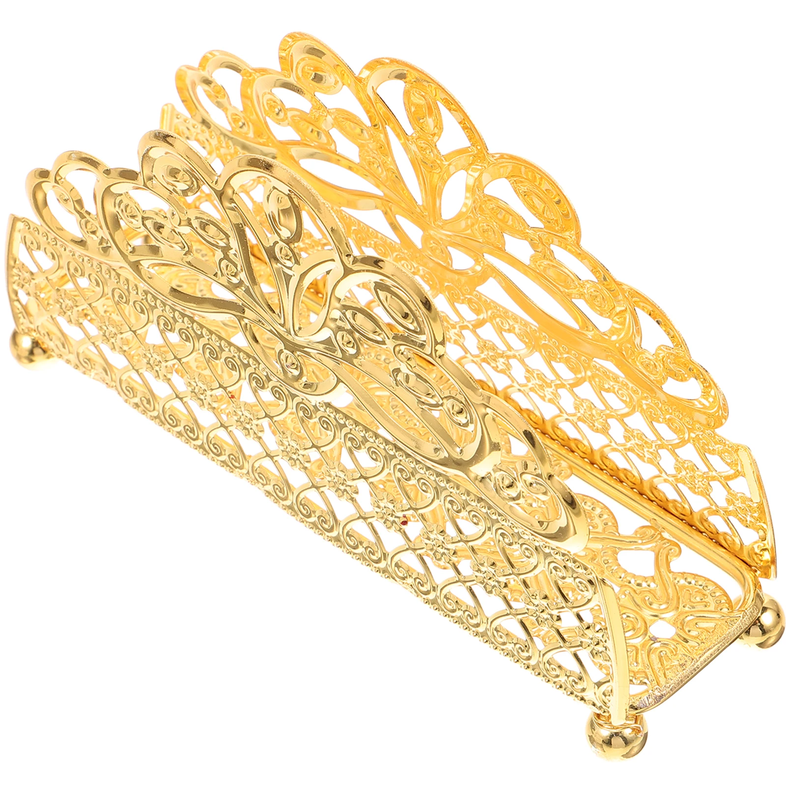

Gold Napkin Holder Vertical Iron for Home Hotel Restaurant Party Banquet Metal Tissue Rack Kitchen Table Serviette Storage