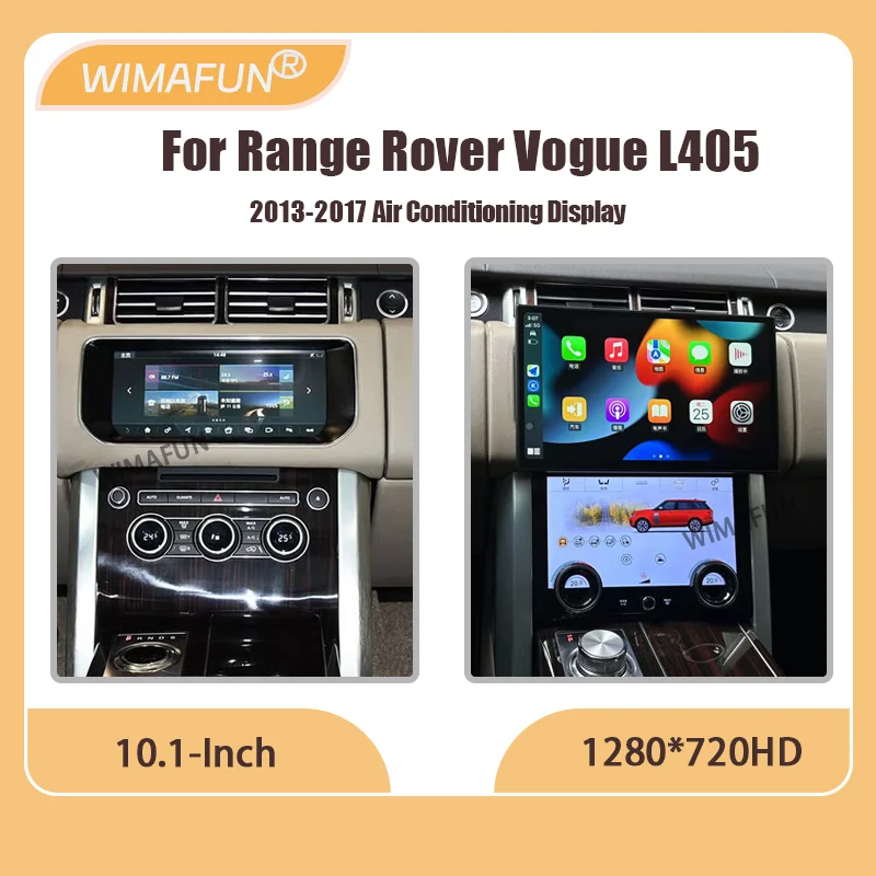 For Rover Range Sport L494 Vogue L405 2013-2017 Climate Control Touch LCD Screen Multilingual AC Panel Night Or Day Model