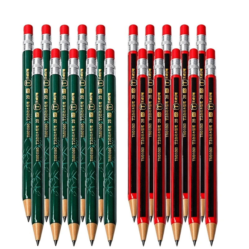 مجموعة أقلام رصاص ميكانيكية 2B - مراجعة Staedtler Pencil Lumocolor وسعره