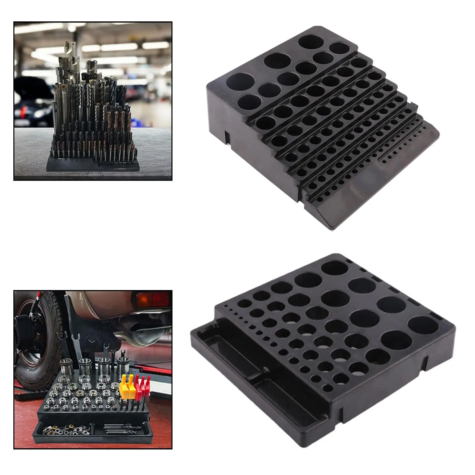 Milling Cutter Storage Box Tools Packaging Multifunctional for Woodworking