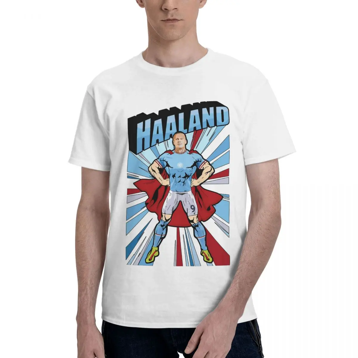 Norway U.K. Erlings And Brauts And Haalands And Hﾥlands Soccer Football Team Top tee Title Graphic Vintage Activity competition