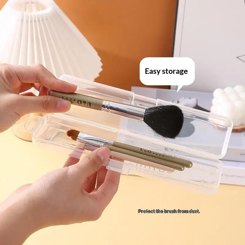 

1Pc Toothbrush Box Transparent Organizer Case Travel Portable Toothbrush Holder Plastic Toothpaste Box Storage Container.