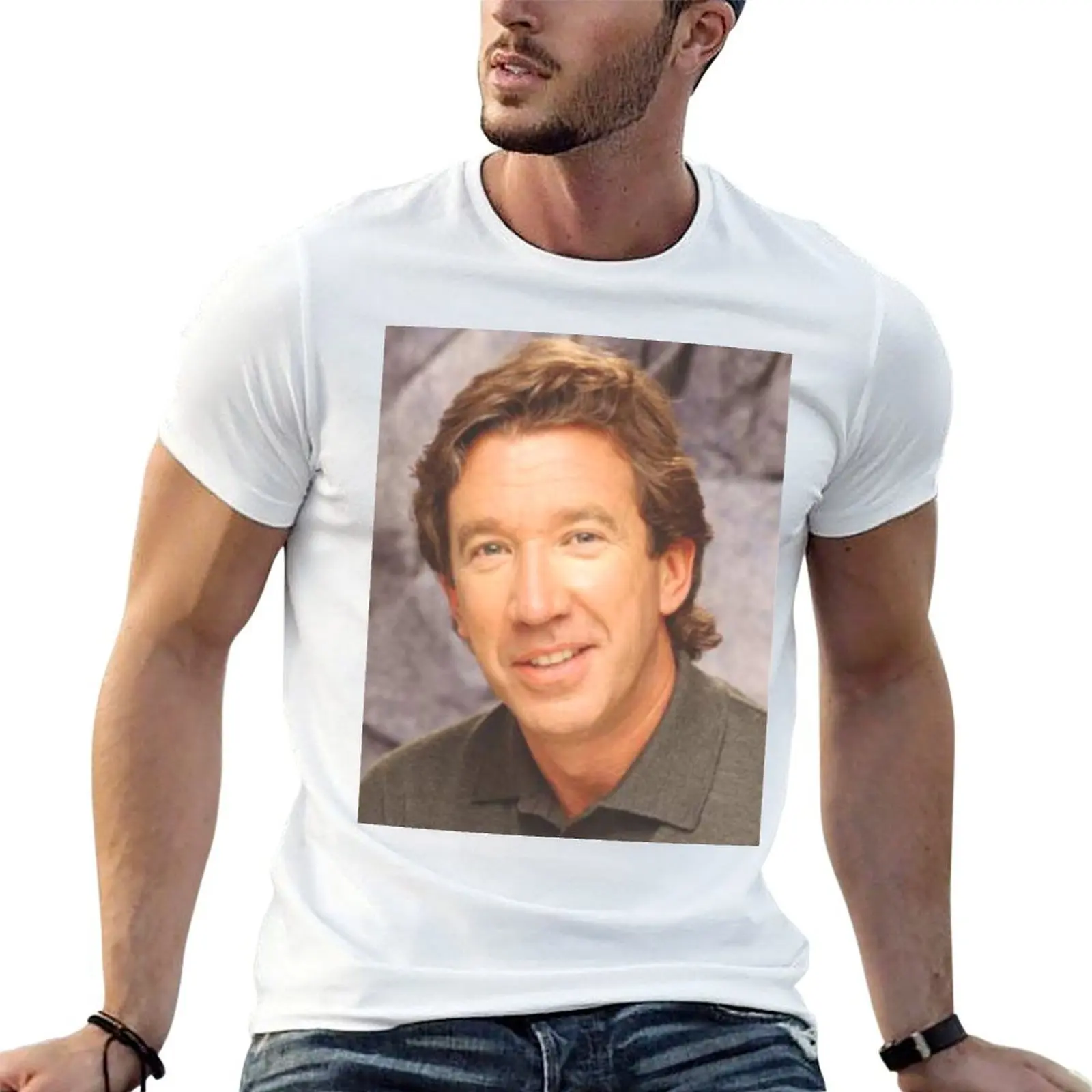 Tim Allen the tool man (grunt noise) T-Shirt cute clothes plus size tops mens t shirts top quality