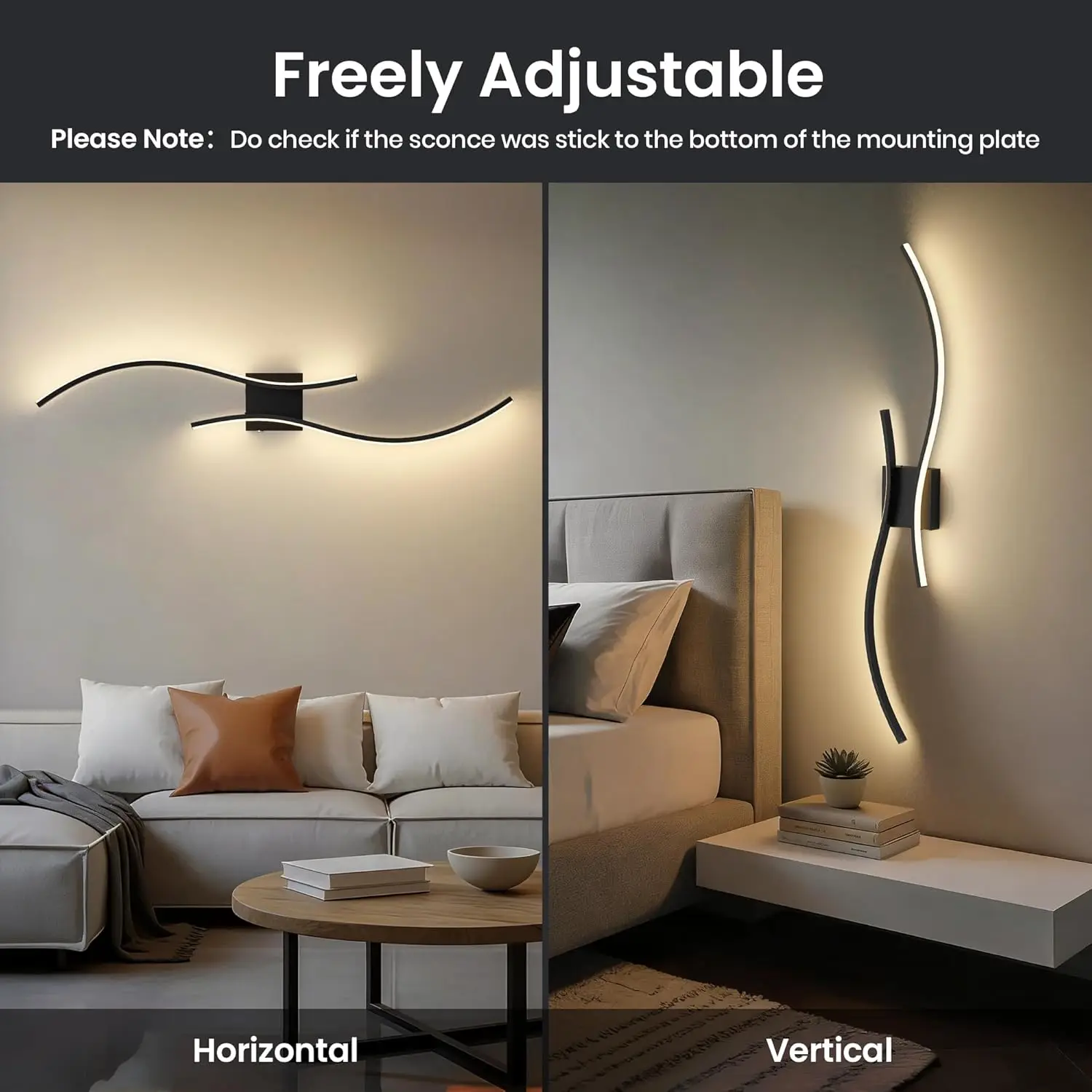 Interior LED Wall Lights for Corridor Aisle AC85-265V Hard-wired Bedroom LED Wall Lamps Wall Sconce TV Background Vanity Lights