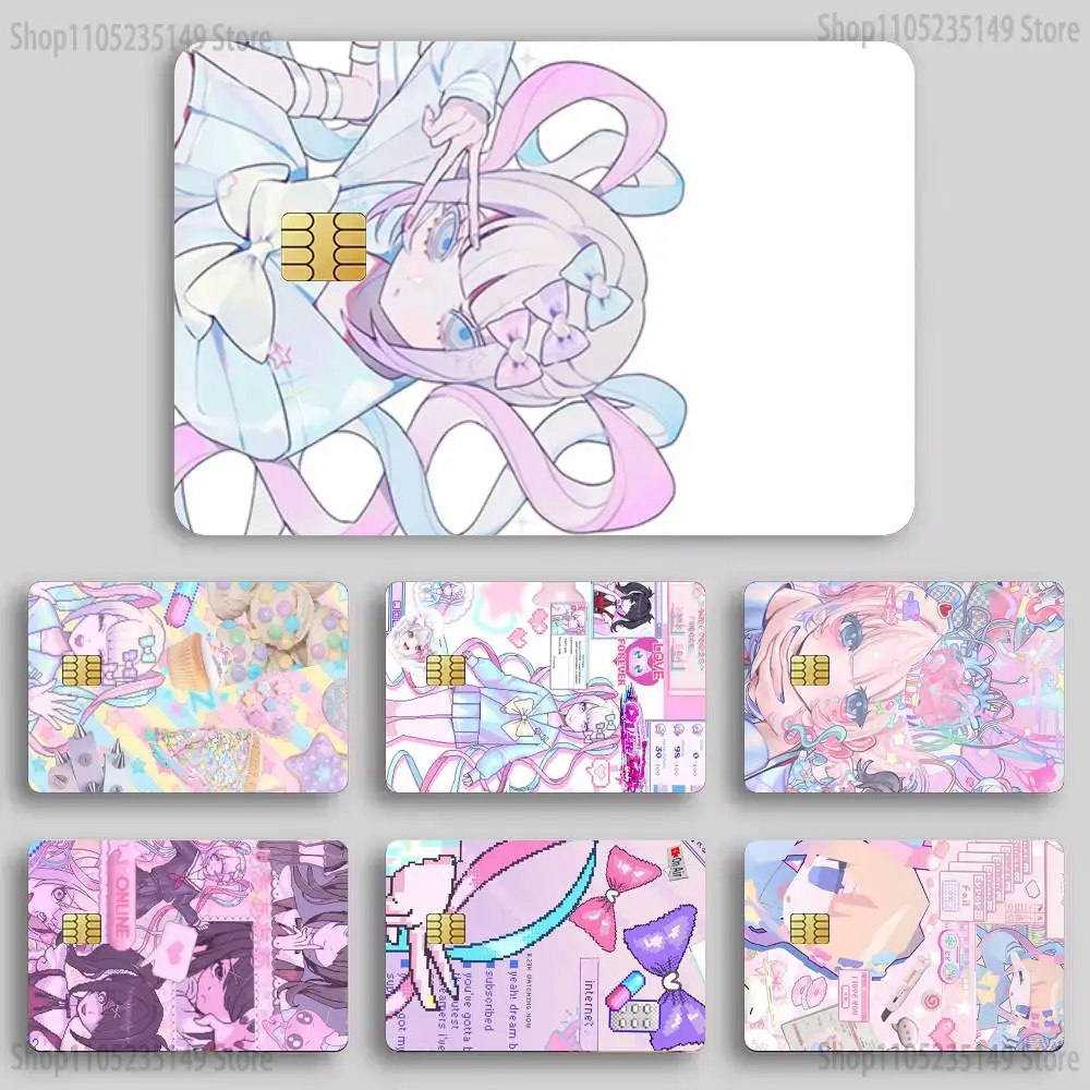 

Needy Girl overdo Credit Debit Bank Film Skin Sticker Front Cover