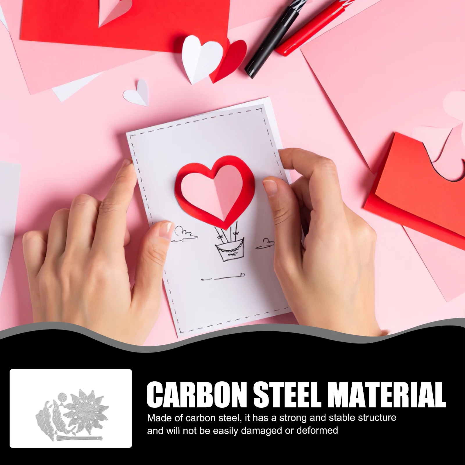 

Metal Carbon Steel Cutting Dies Scrapbooking Flower Embossing Stencils Paper Craft Craft Making Molds DIY Crafts Tools