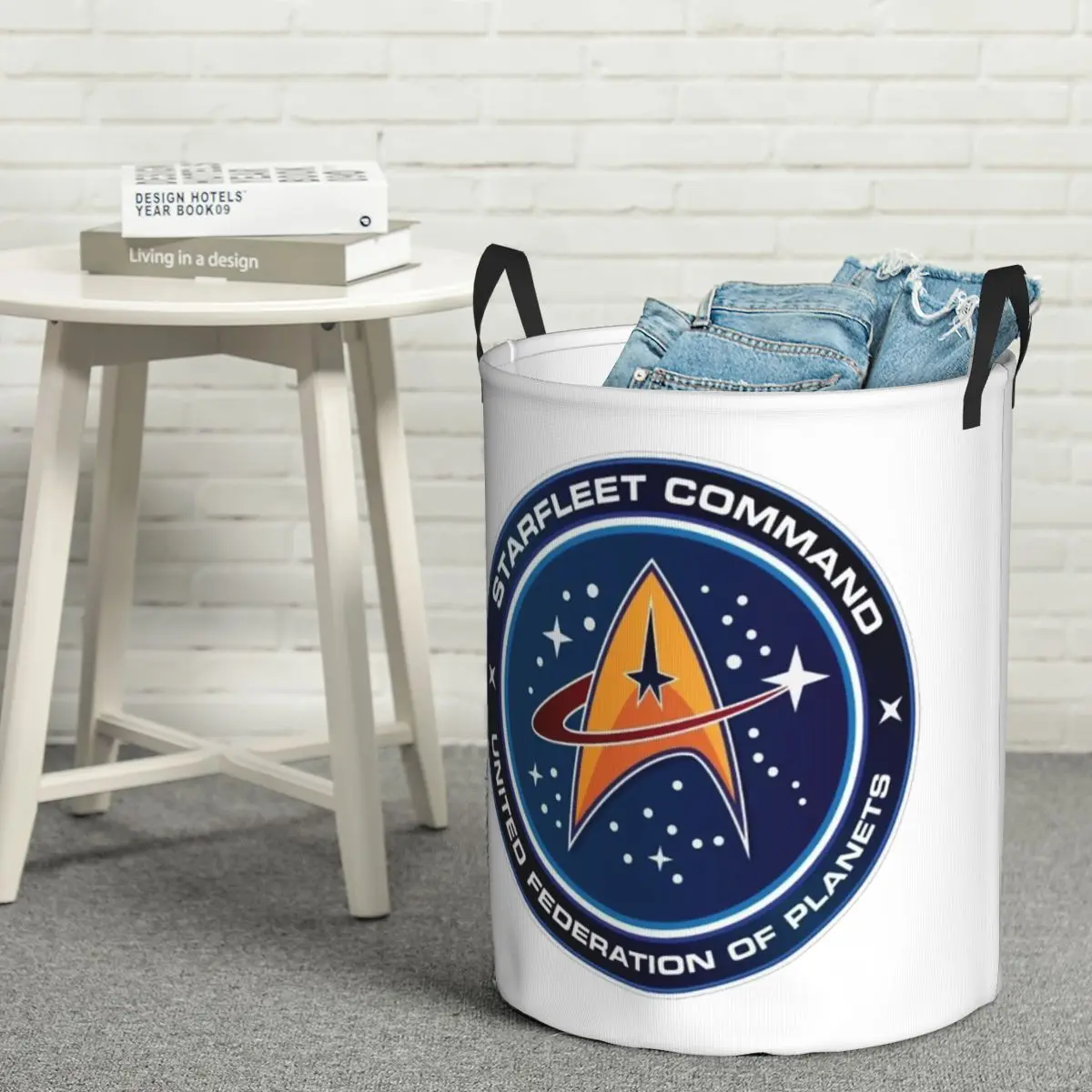 

Корзина для белья Y2K Star Trek Starfleet Commend, складная, для дома, для детского белья, органайзер