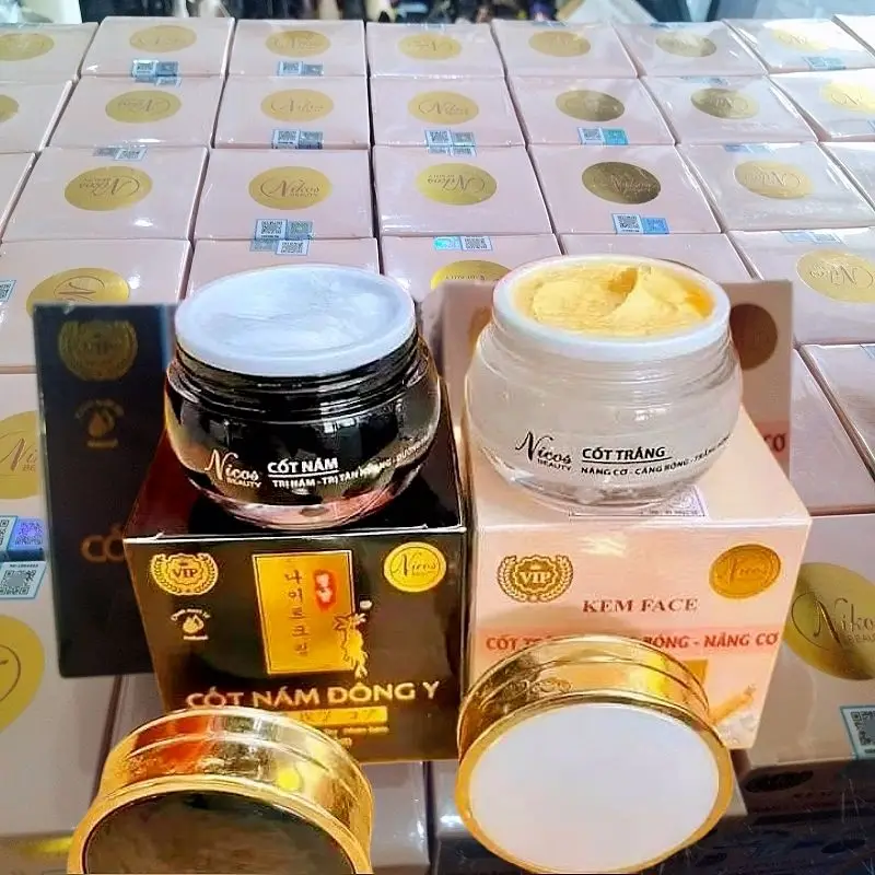 Cot Nam Dong Y Nicos Whitening Cream, Vietnamese Formula, Fades Dullness Day