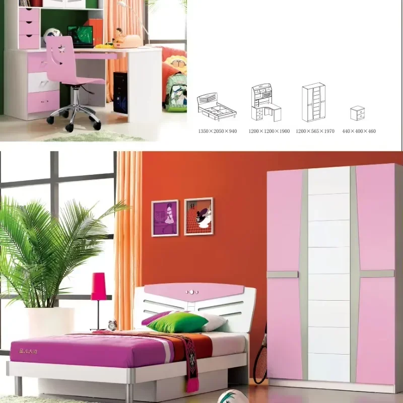 Home Children Furniture Kids Bed Bedroom Set