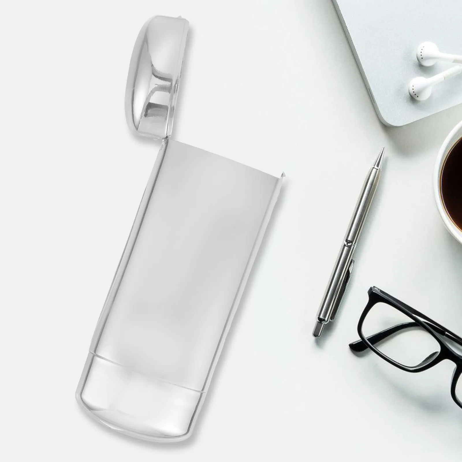 

Aluminum Sunglass Case Simple Elegant Design Protective Travel Eyewear Organizer Metal Glasses Holder for Sunglasses Reading