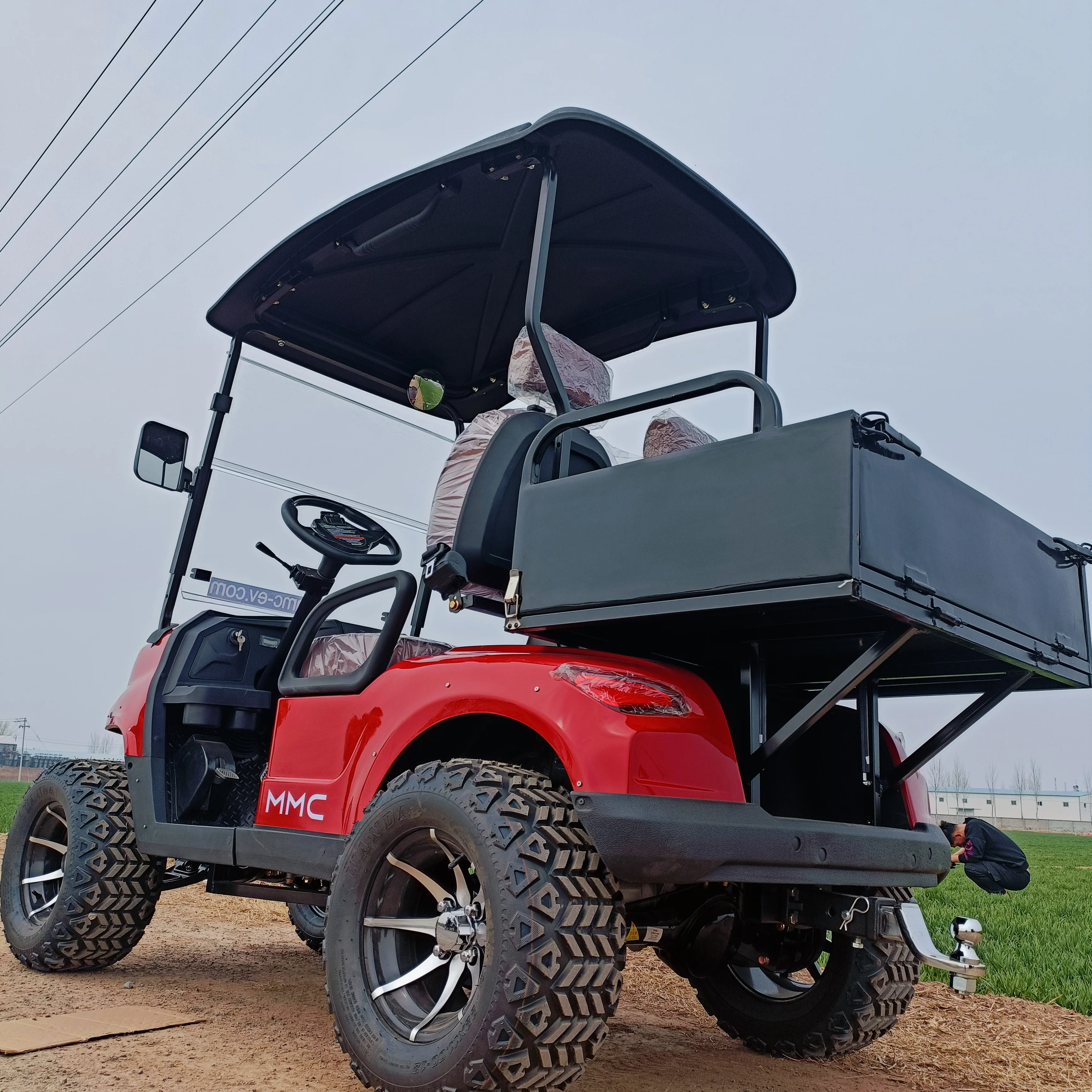 Stylish And Comfortable Buggy Club Car Electric Off-road Private Club 2+2 Seats Off Road Golf Carts For Adults