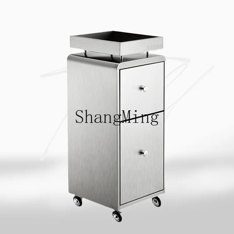 

CL hair salon cutting cabinet beauty salon tool storagesalon hair dryer rack barber shop trolley