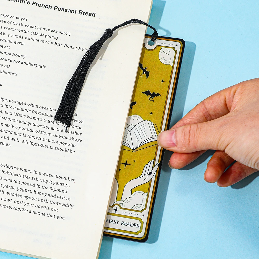 إشارة مرجعية من الأكريليك التنين، متحمس كتب Merch Bookish، إشارة مرجعية فريدة للرجال، ملحقات قراءة علامة الصفحة.