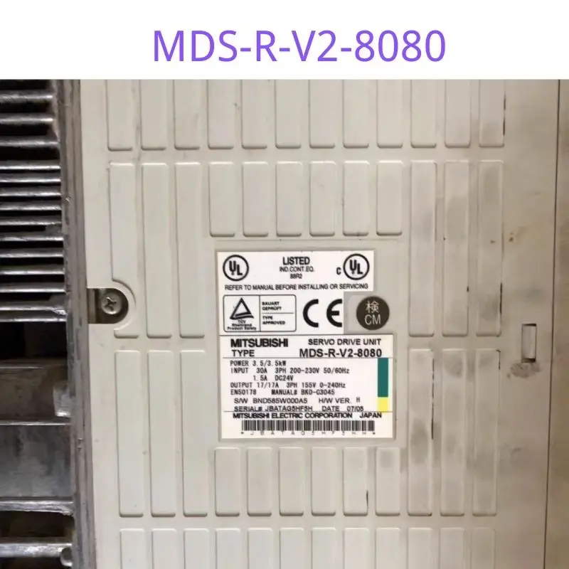 

MDS-R-V2-8080 MDS R V2 8080 Second-hand Drive,Normal Function Tested OK