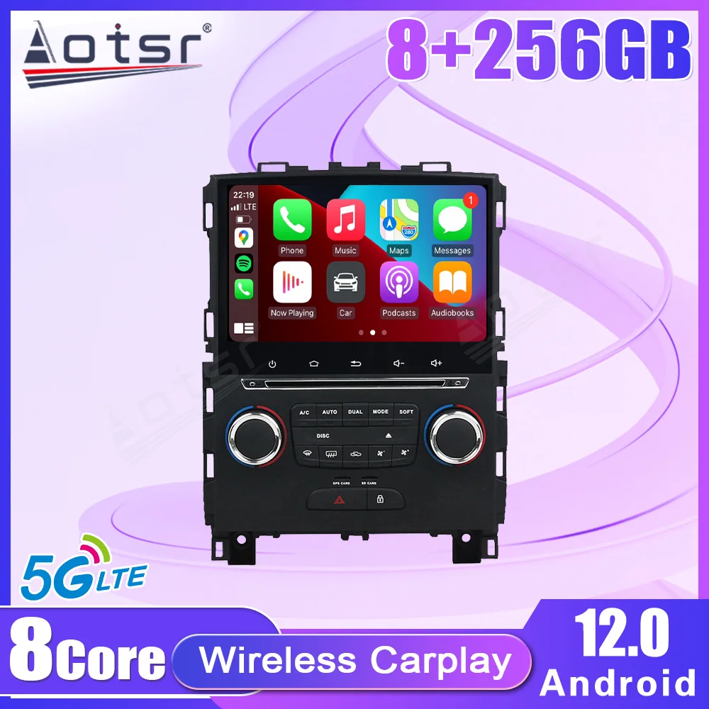 2 Din Android 12 Wireless Carplay Car Radio for Renault megane 4 Multimedia Video Player QLED screen GPS LTE Auto Stereo 8 core