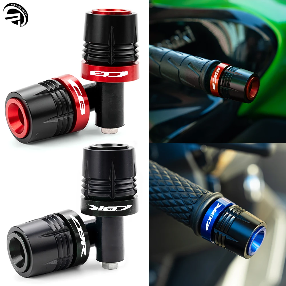 

For Honda CB650R CB500X CB500F CB400X CB300R CB125R CBR650R CBR500R CBR650F Motorcycle Handlebar Grips End Plugs Caps Sliders