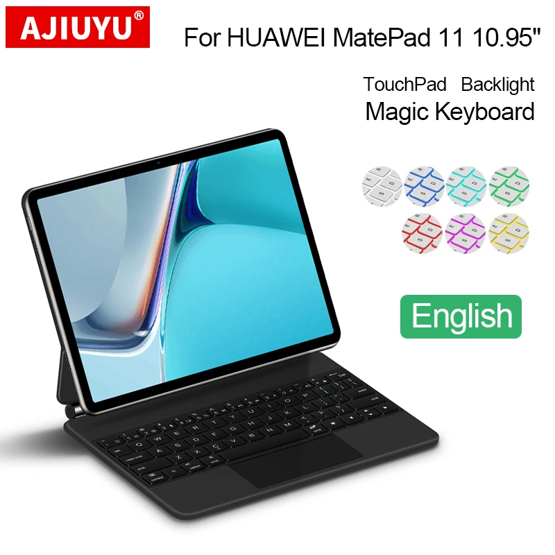 

Magic Keyboard Stand With TouchPad For HUAWEI MatePad 11 10.95" 2021 DBY-W09 DBY-L09 Tablet keyboard Protective Cover Case