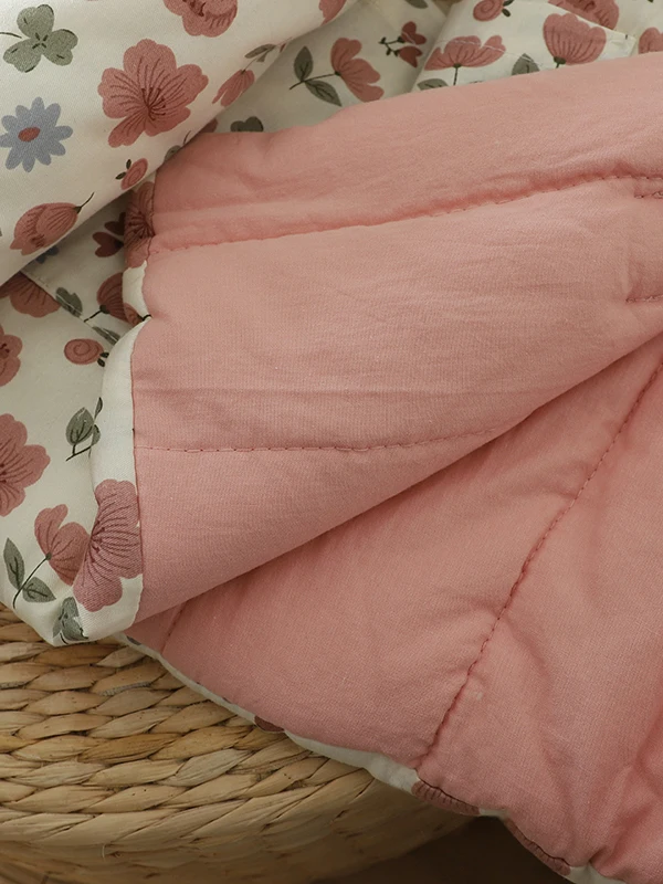 Manteau chaud en coton imprimé Floral, coupe ample, boutonné, vêtements d'extérieur d'hiver, Ele Lady pour les déplacements, tissu imprimé non à capuche