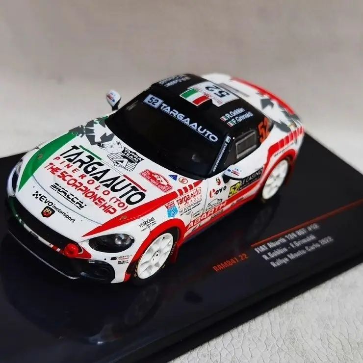 

IXO 1/43 FIAT Abarth 124 RGT #52 2022 Fiat Racing Model