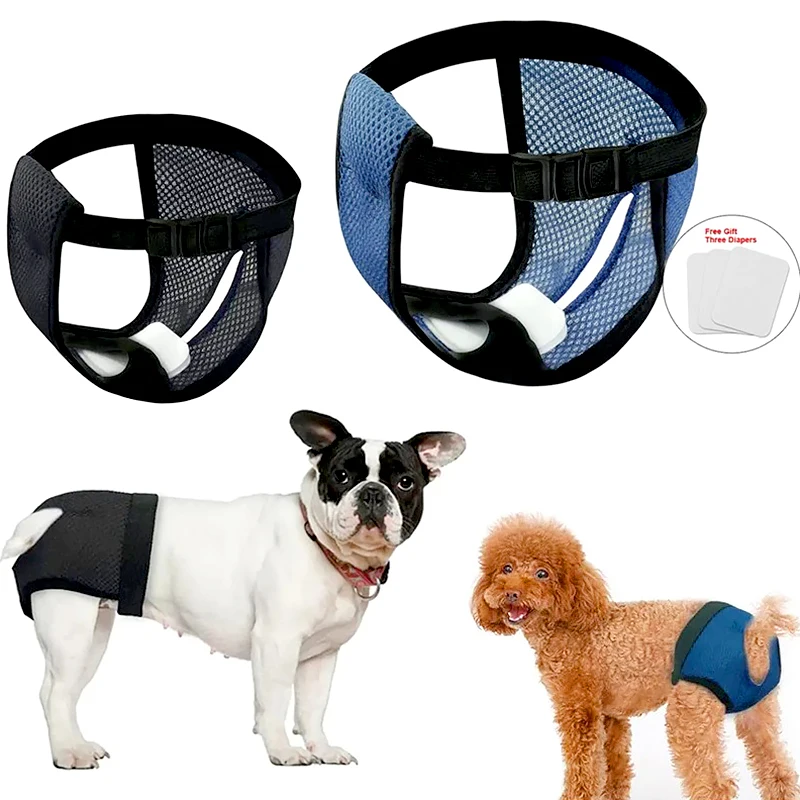 

Pets Diapers Washable Menstruation Briefs Leak Proof Hygiene Kecks Panties For Small Large Dogs Sanitary Panties Pet Supplies