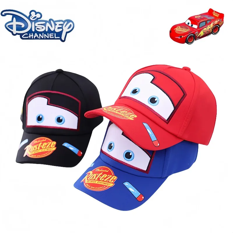 

Disney lightning McQueen boy cap cute cartoon personality creative fashion simple sunshade baseball cap holiday gift kawaii