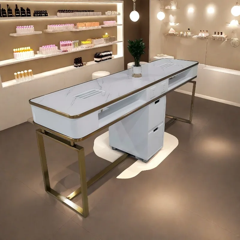 

Mesa Manicura Профессиональный салон Mesa Para Manicura Профессиональный маникюрный столик для красоты Ручная мебель для салона Nageltisch Tische