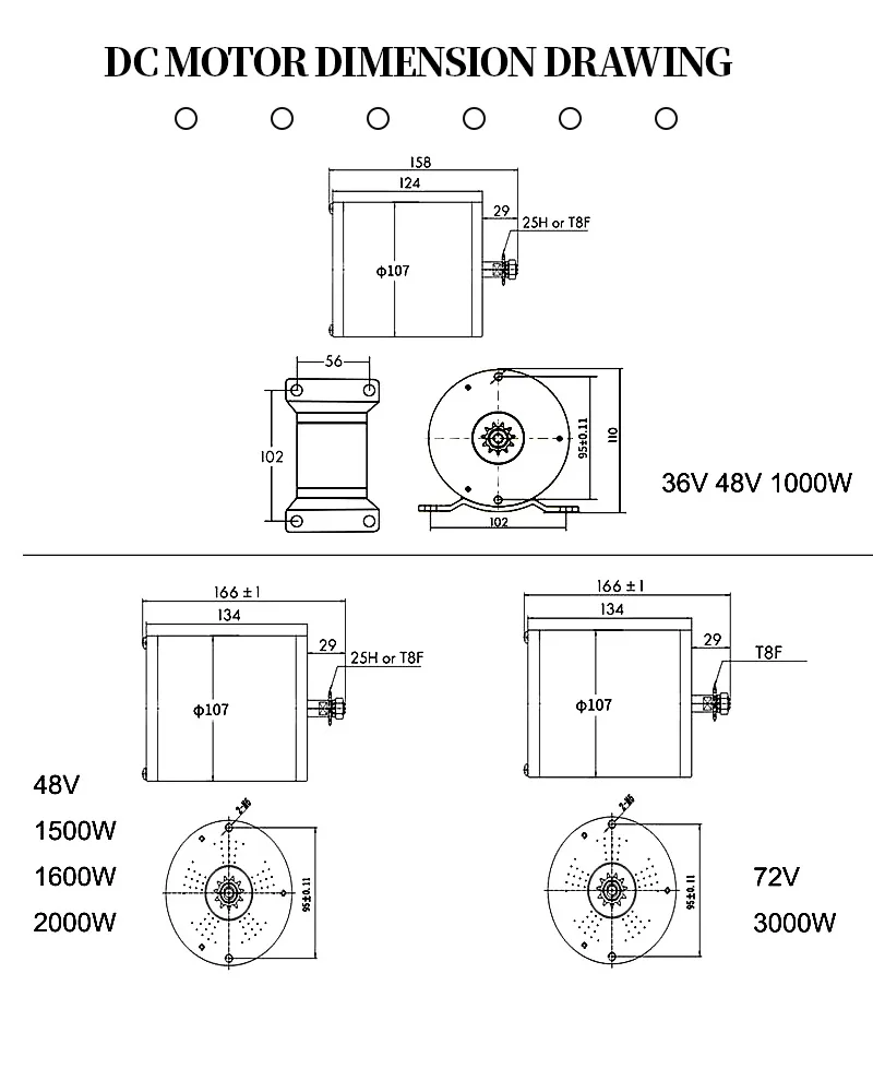 Kit completo de motor elétrico sem escova, dc, 36v, 48v, 1000w, 1500w, 16000w, 2000w, motor sem escova, quatro rodas, veículo elétrico