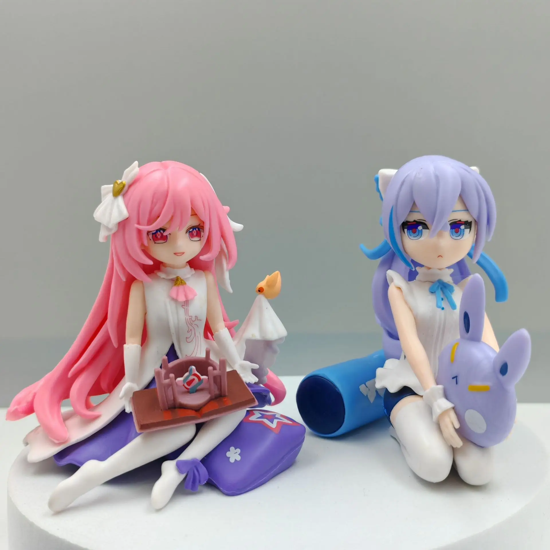 

New Cute Beautiful Girl 10cm Alicia And Bronia Anime Figure Pvc Model Statue Doll Ornaments Toys Birthday Gifts For Kids