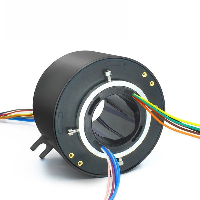 For Via Conductive Slip Ring Aperture Wire Rotary Joint