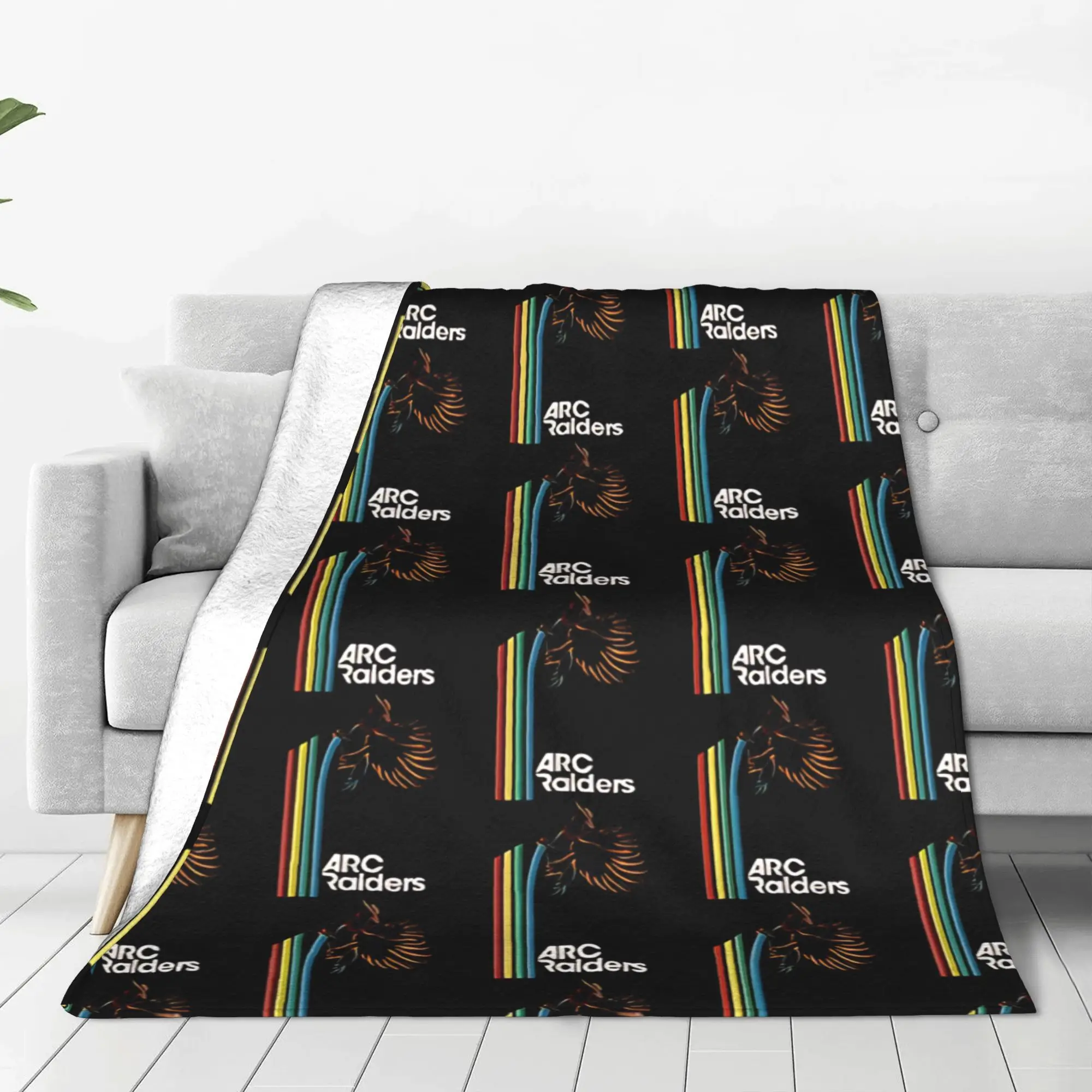 1PC Home Cute Room Decor Post Apocalyptic World Blanket Throw Blanket Arc Raiders Novelty Warm Blanket All Season