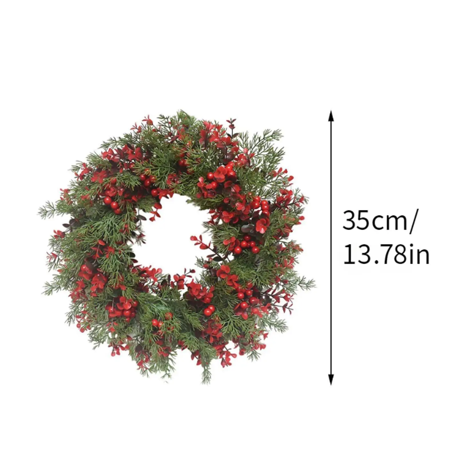 Artificial Christmas Wreath Wreath for Front Door for Wall Garden Hotel Artificial Christmas Wreath Wreath for Front Door for Wall Garden Hotel
