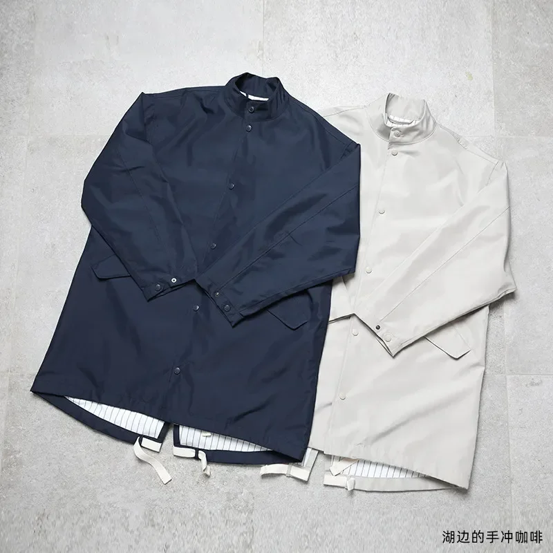 

Japanese Outdoor Gore 2L Outdoor Casual Nanamica Fishtail Windbreaker Waterproof Stand-Up Jacket