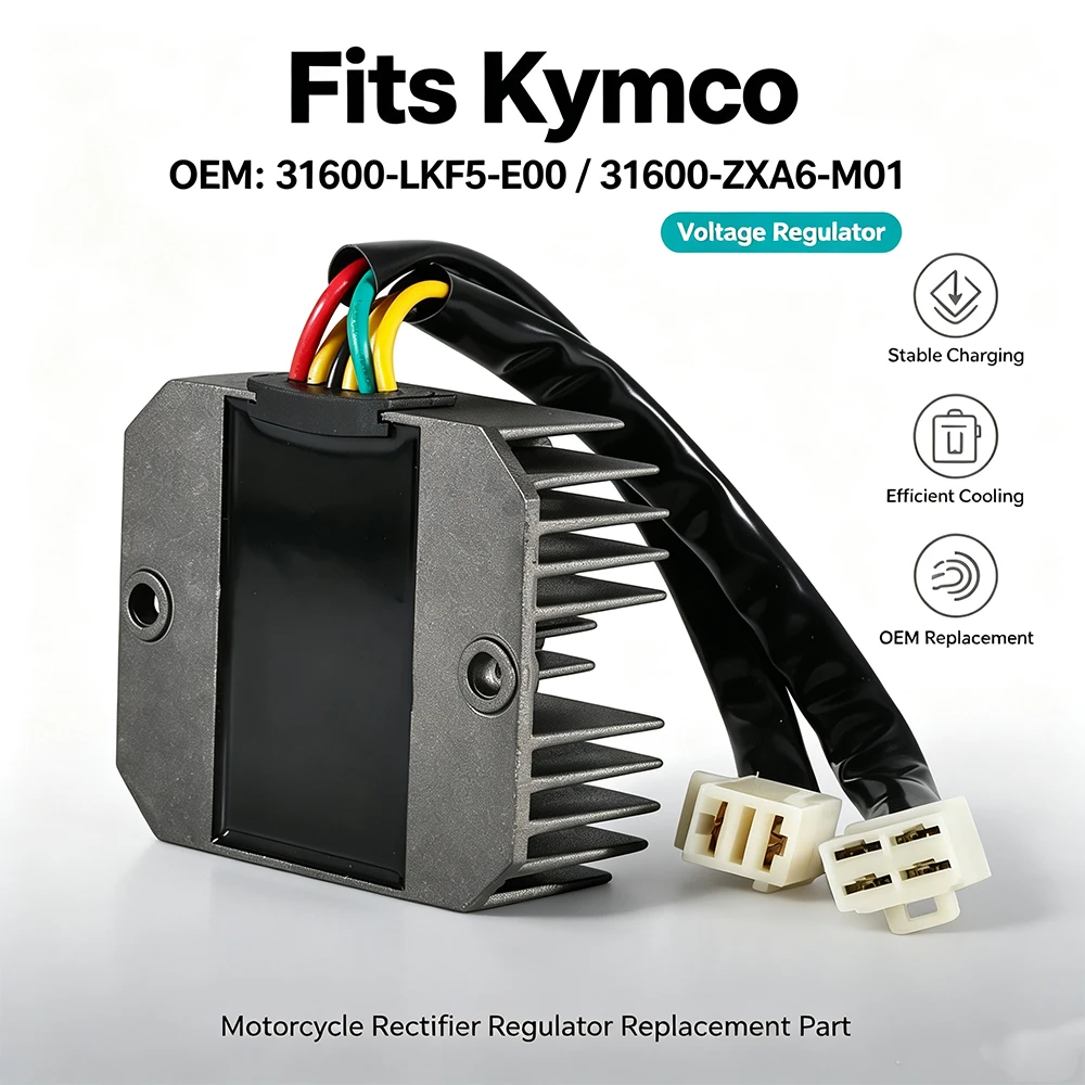 Motorcycle 12V Voltage Regulator Rectifier For Kymco K-XCT 125i 200i 300i 400i AK 550i CV3 550 OEM:31600-LKF5-E00 Accessories