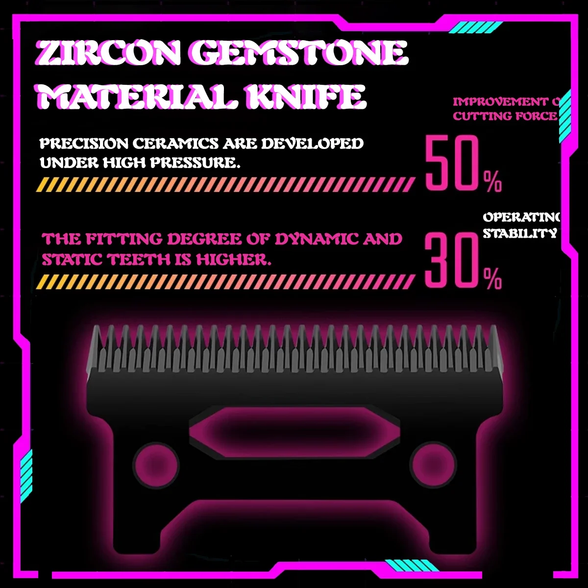 Профессиональная индукционная машинка для стрижки волос Hall с постоянным двигателем, 2025 Everglow, 7000 об/мин, машинка для стрижки волос с маслом панк-медведя, электрическая машинка для стрижки волос DLC с керамическим лезвием