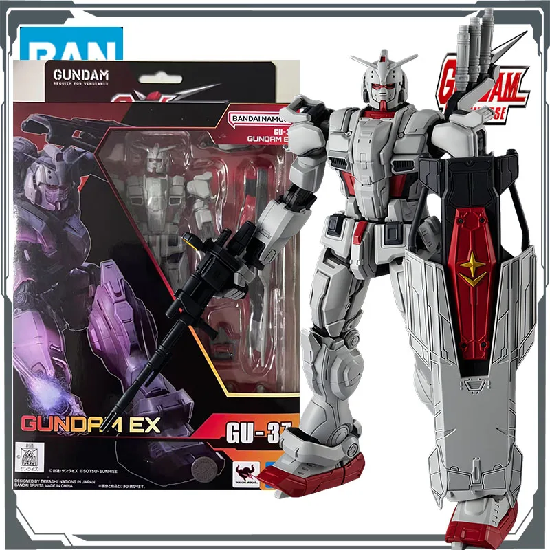 

Bandai оригинальные GUNDAM UNIVERSE EX Gundam 150 мм аниме фигурки игрушки для мальчиков Рождественский подарок Коллекционная модель украшения
