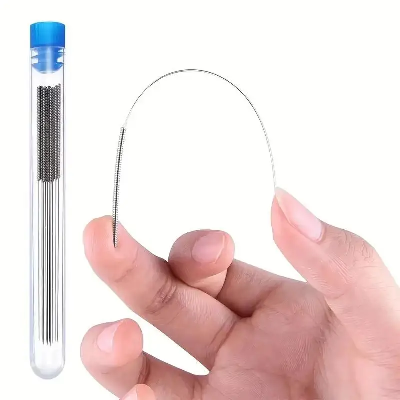 3D Printer Nozzle Cleaning Kit Rust Free Stainless Steel Cleaning Needles for 3D Printer Daily Care & Car Wiper Cleaning