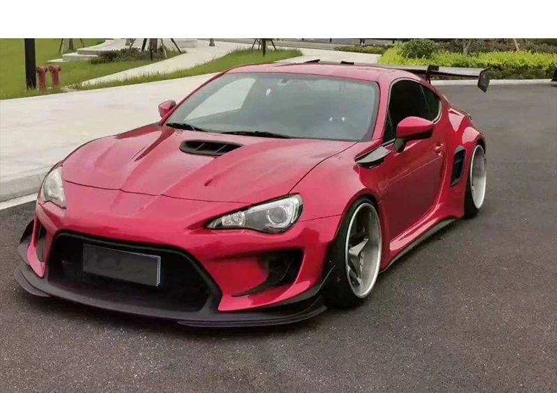 

Suitable For Toyota GT86 BRZ Carbon Fiber Cover Front Hood Retrofit Headcover Surround Auto Parts