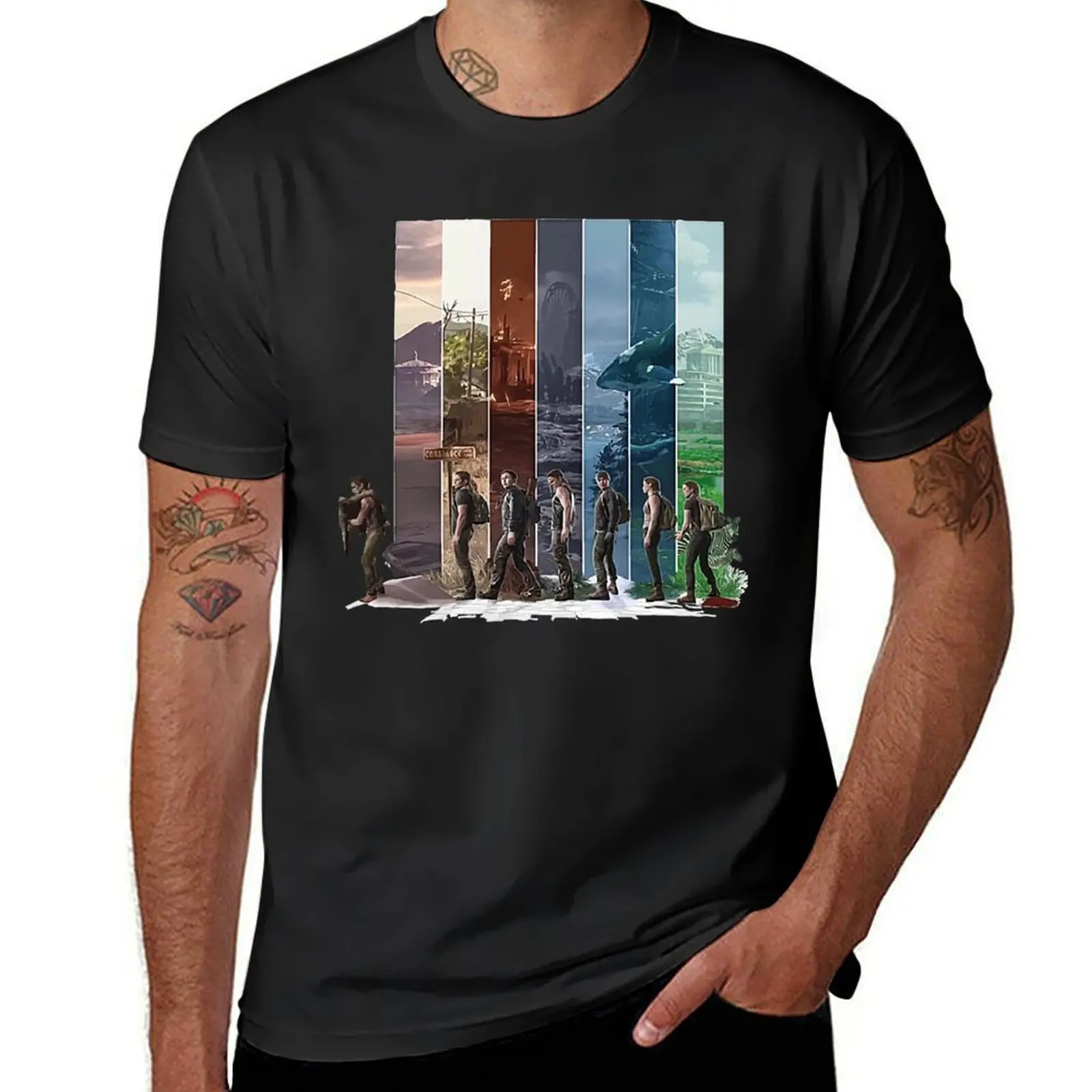 

Funny Gift The Laste Of Us Classic Fans T-Shirt new edition Clothing luxury designer mens graphic t-shirts anime