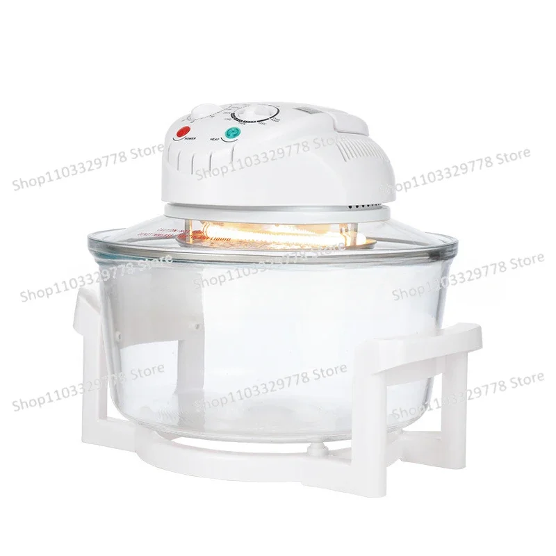 Phace 110V Glass Visual Large Capacity Multifunctional Air Fryer Convection Oven Halogen Oven Electric Oven