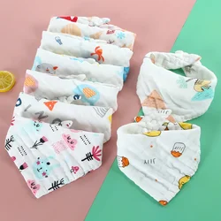 Baby Infant Muslin Cotton Bib Baby Bandana Bibs Triangle Scarf Feeding Saliva Towel Feeding Drool Bibs Burp Cloth Accessories