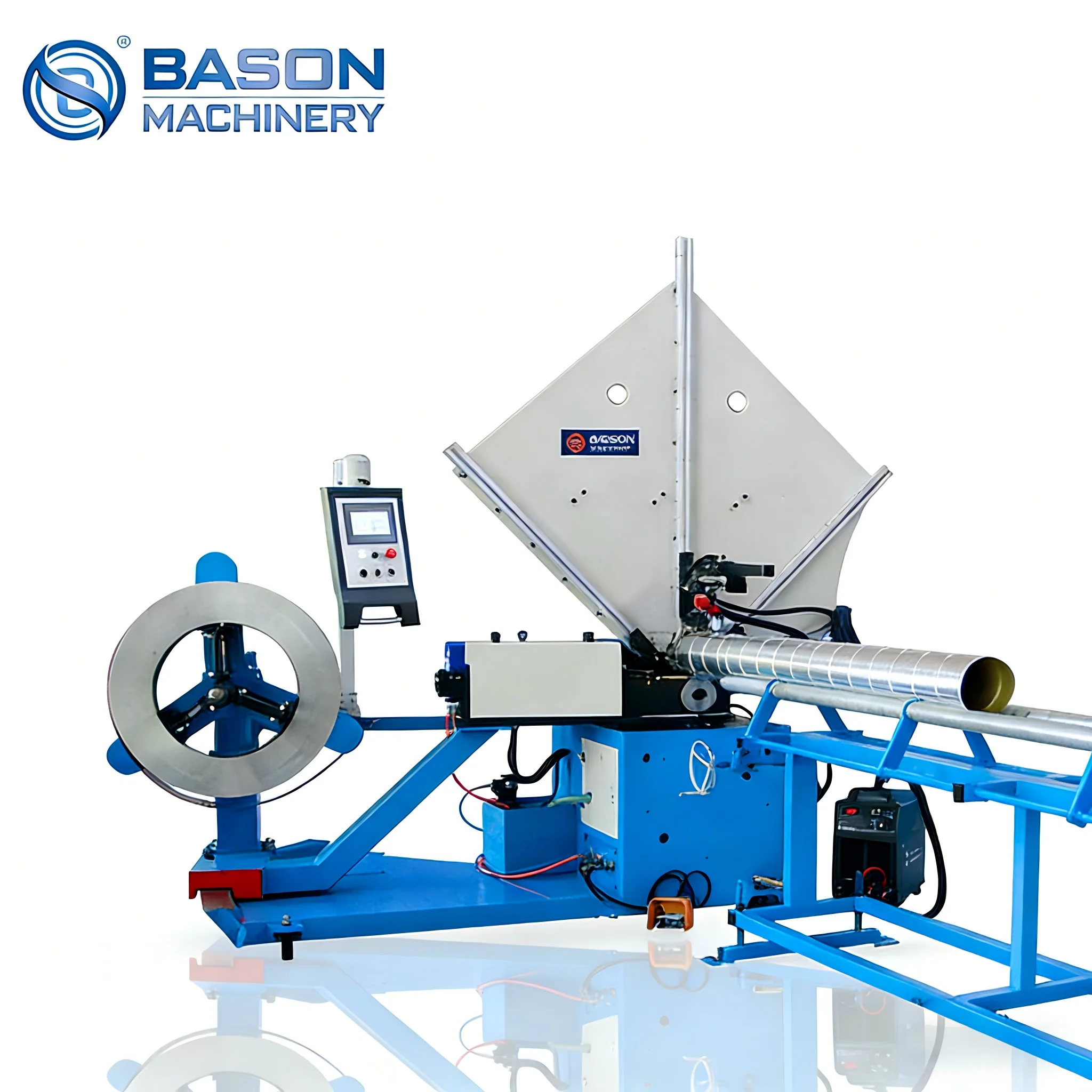 HVAC Duct Machine Complete Circular Duct Production Line Matching 1500 Spiral Duct Machine