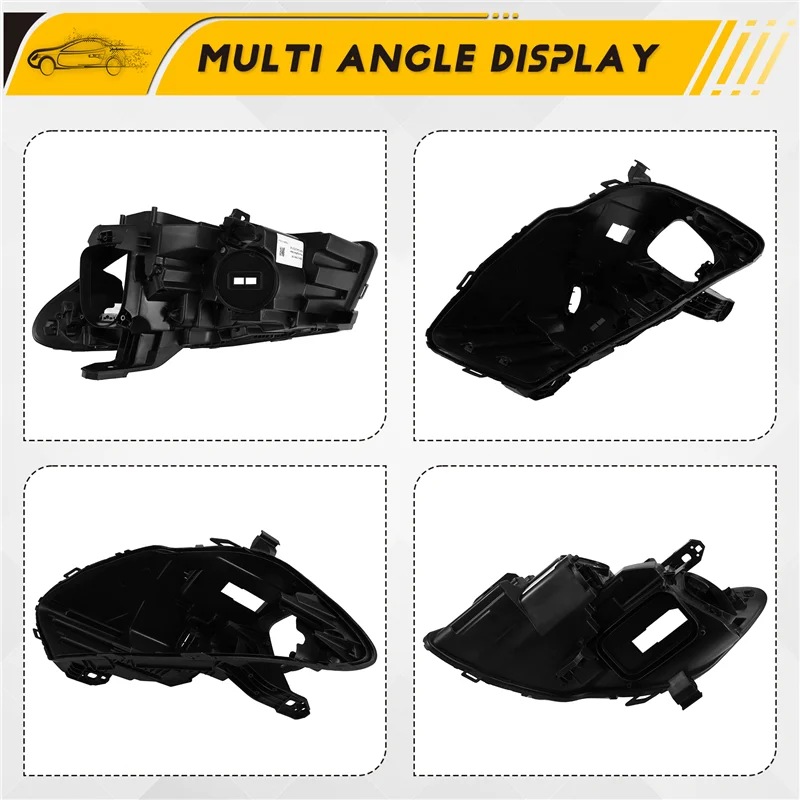 Front Headlight Base For Mercedes-Benz CLA W117 2017-2020 Headlamp House Rear Base-FSM