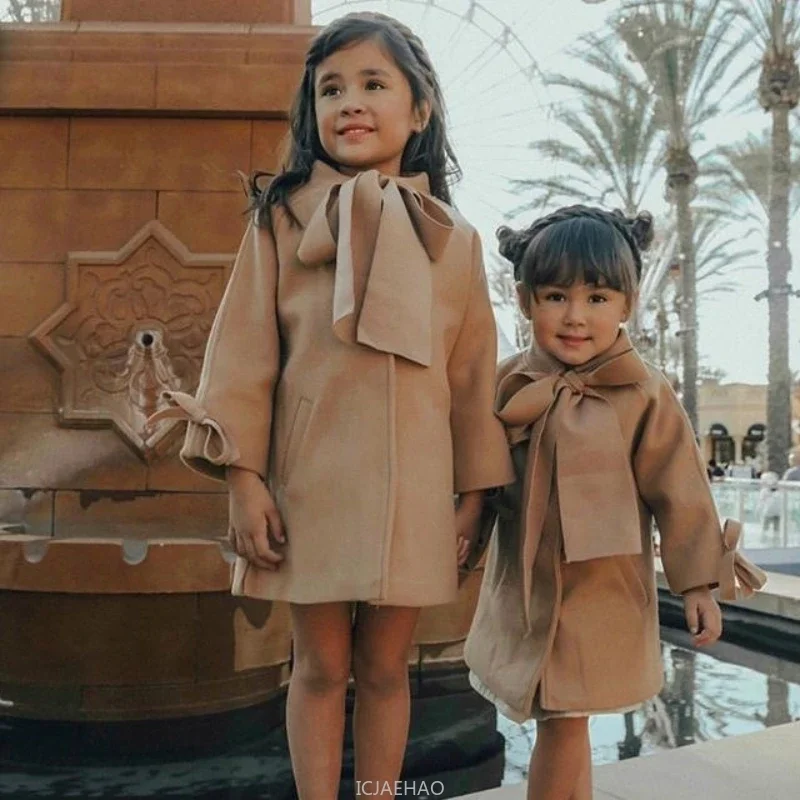 Fashion Girls Thick Winter Coat New European Style Long Jacket Warm Kids Cold Weather Apparel Outerwear Toddler Girl Clothes