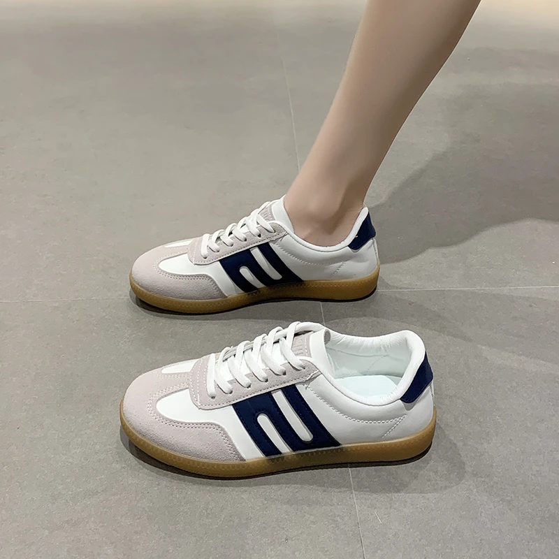 Women\'s Sports Shoes 2024 New Women\'s Casual Fashion Moral Education Shoes Spring and Autumn Flat Women\'s Shoes Sneakers