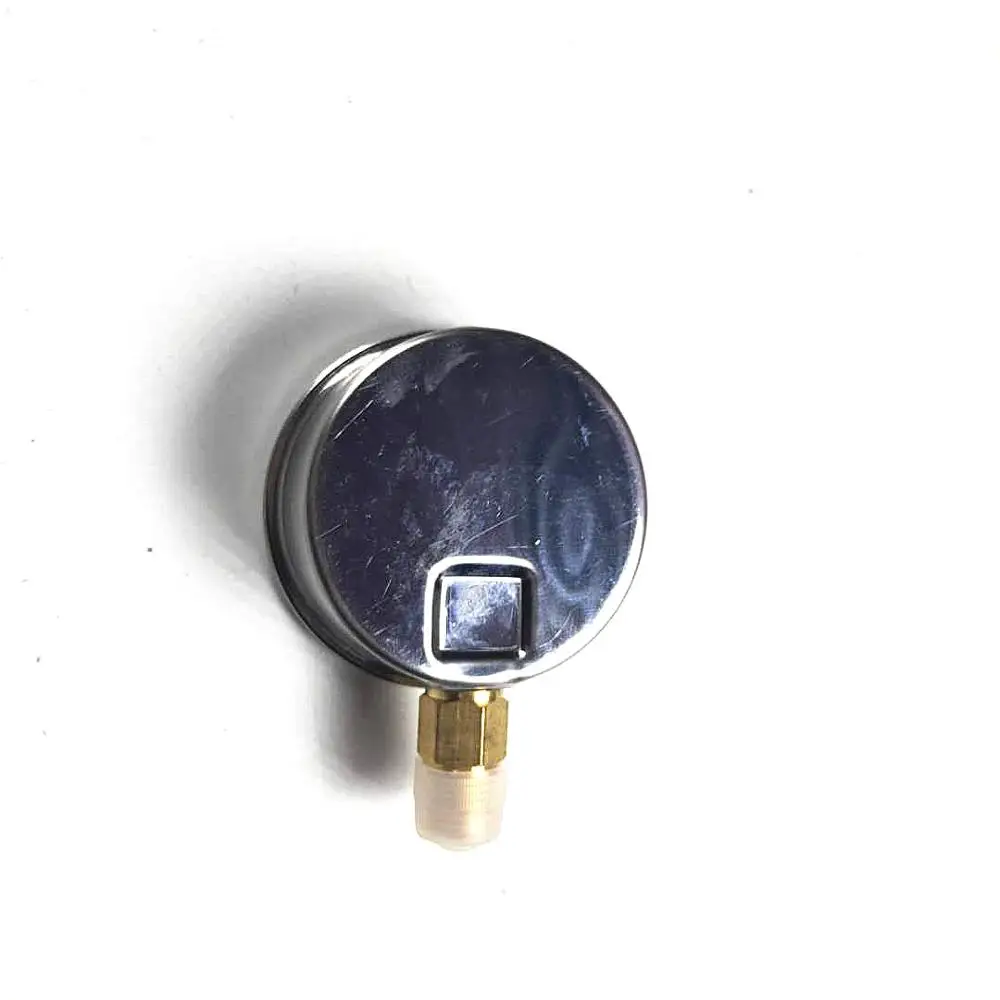 1Pc 60mm 0-60KG 860psi bottom oil filling pressure gauge PT1 / 4 external thread