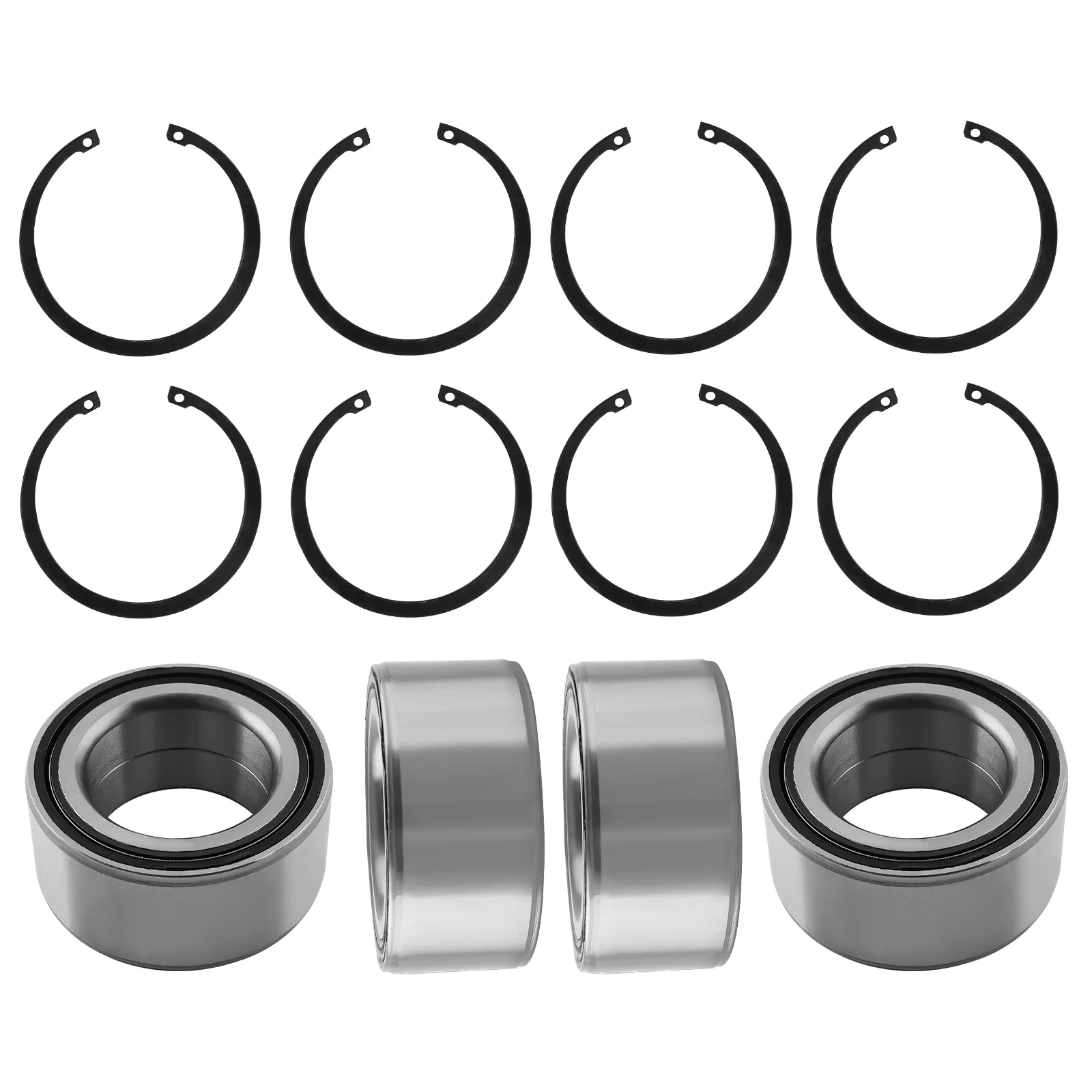 

Front & Rear Wheel Bearings & Ring Clip For RZR S 1000 EPS 2016-2017 3515090