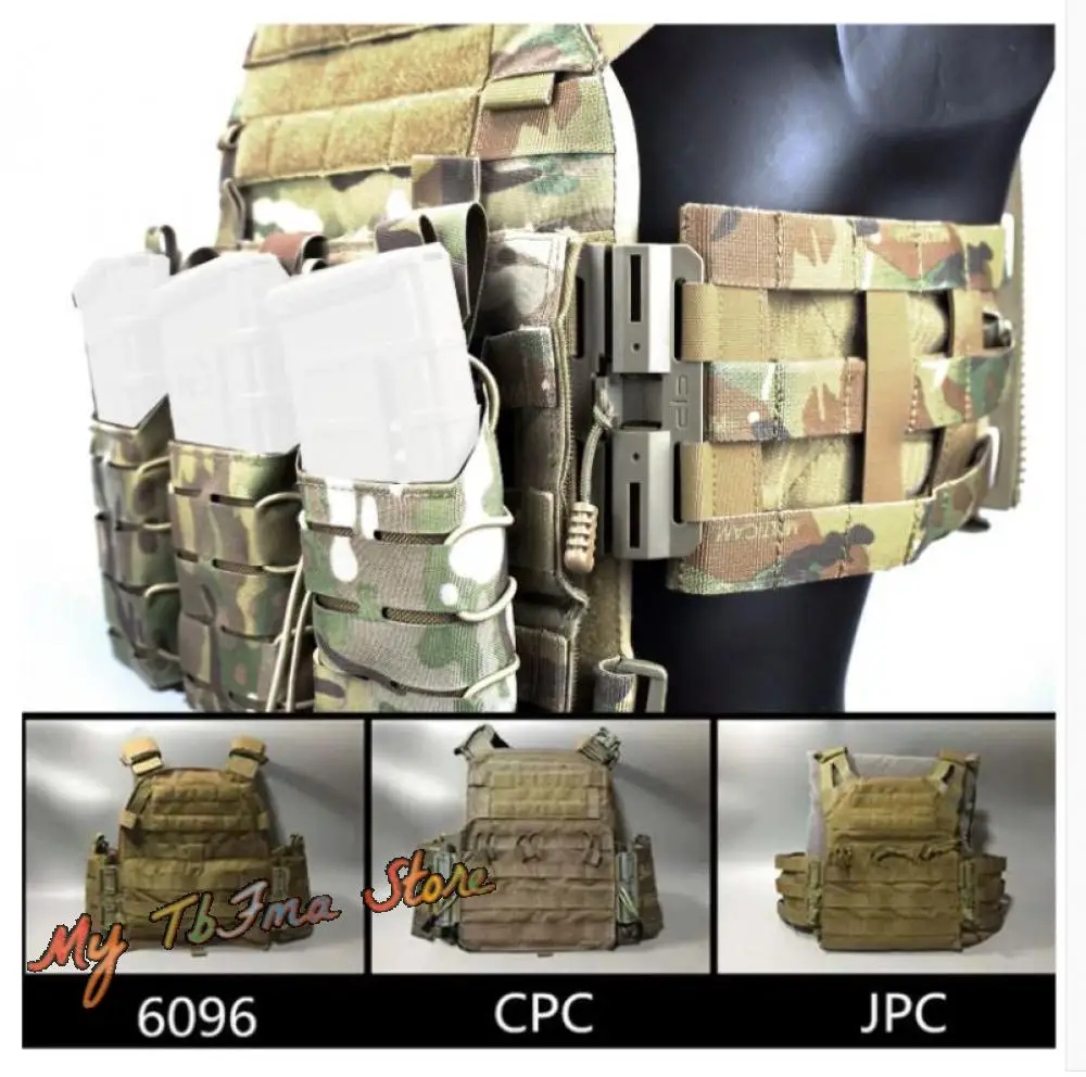 Upgraded Ver Tactical Vest Universal MOLLE Quick Release Buckle Set  3 Band Cummerbund Adapter for JPC CPC AVS 6094 4020 Vest