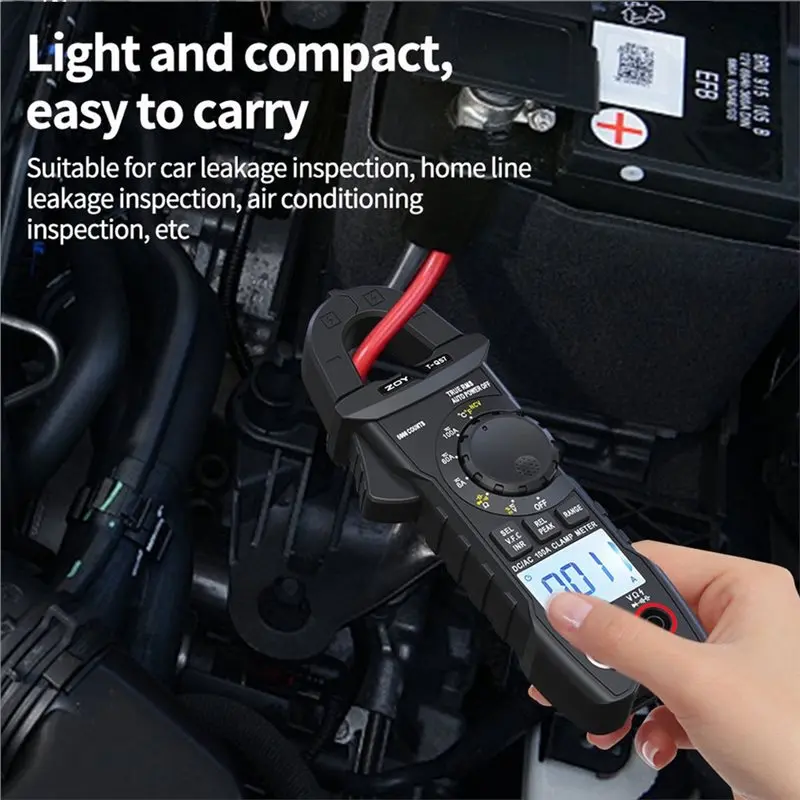 【THANKSGIVING DAY】ZOYI Clamp Meter ZT-QS7 Automotive Line Leakage Detection High Precision Voltage Resistance